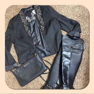 NWOT TCLC Short Waisted Jacket